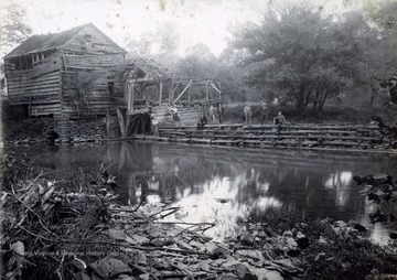 The Webb Lang Mill was located one mile south of Bridgeport on Simpson Creek near Oral Lake.