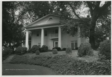 Deakins Hall was the ancestral home of the family which produced a Colonel of the Continental Army and the surveyor of the W. Va. and Maryland boundary line. The name J.C Wilfong, Jr. appears on the back of photo.