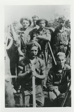 C.C.C members identified as Black Jack, Mule D, G. McIntyre, John Borh, and C. Williams.