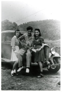 Three individuals are identified as, from left to right, Mary, Nick and Thelma.