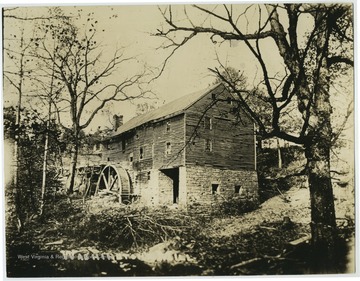 Washington's Mill built around 1774-1776. Mill located near Perryopolis, PA.