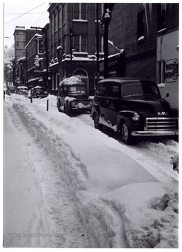 A great snow fall during the week of Thanksgiving in 1950, Clarksburg, W. Va.