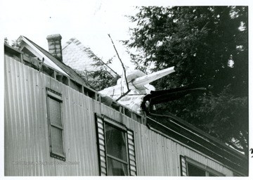 A house on Water Street destroyed by tornado, Bridgeport, W. Va.