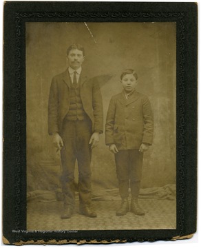 Unidentified boy in picture is possibly Henry's son or relative.