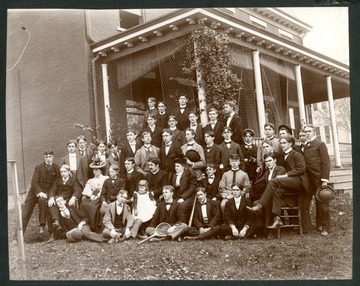The third row, center with bow tie is identified as Jefferds.