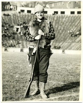 Bill Fahey, Mountaineer Mascot in the 1930's.
