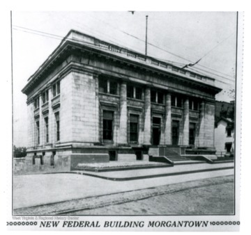 A view of New Federal Building on High Street.