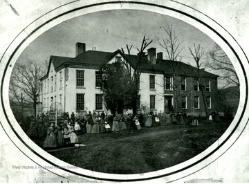 The building was located where Woodburn Hall stands now.