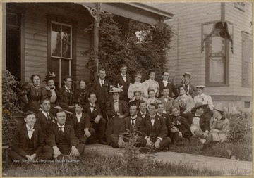 'Otto Ladwig is 2nd from right in the  back row. Long Live the F.S.N.S'