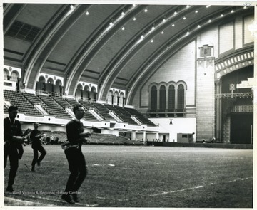 The Liberty Bowl, where WVU played Utah, took place in Convention Hall, Atlantic City, New Jersey.