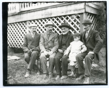 Left to right: Ernest Hofer, John Hofer, John Hofer Sr.