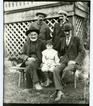 Left to right: John Hofer, Ernest Hofer, John Hofer Sr.
