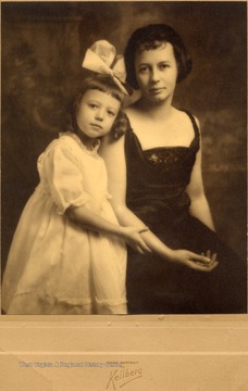 Portrait of mother and child