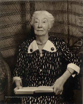 Portrait of Frances Packette Todd in later years