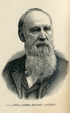 Sketch of James M. Jackson, a member of the 1872 West Virginia State Constitutional Convention and judge on the Fifth Judicial Circuit Court, 1872-1888