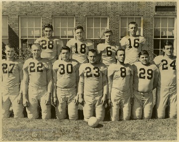 Portrait of the UHS Hawks Football Team