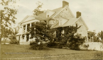 Mansion of John Hite, built in 1753 and situated about nine miles south of Winchester, Virginia