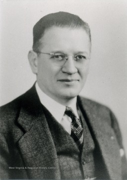 Portrait of John Marion Ashcraft Sr. of Wilsonburg, Harrison County, West Virginia, 1895-1956.