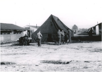 While enduring the long waiting period to go home, most GIs had less than ideal living conditions, as one soldier wrote, "Under the floor of the tents the rats grew to cat size and sounded as through they were wearing boots when they tramped around while the men trying to sleep ..."