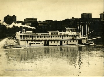 Greenbrier towboat built by Charles Ward Engineering Works in 1924.