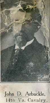 Arbuckle enlisted in March, 1862 and was promoted to third lieutenant in September, 1864.