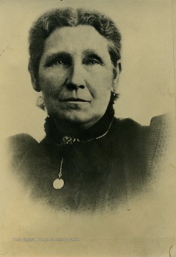 Wife of West Virginia Governor William Stevenson (1869-1871).