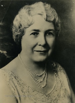 Wife of West Virginia Governor William Gustavus Conley (1929-1933).