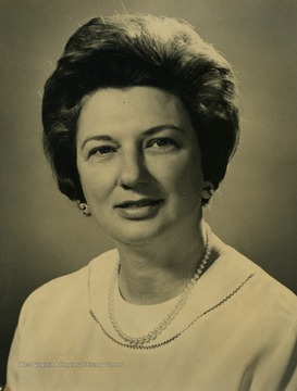Wife of West Virginia Governor Arch Alfred Moore (1969-1977 &amp; 1985-1989).