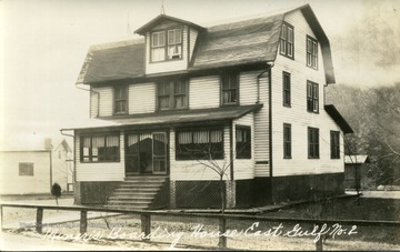 Miner's Boarding House for C.H. Mead Coal Company in Beckley, West Virginia.