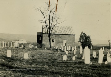 The graves date back to ca. 1812 when the meeting house was built.