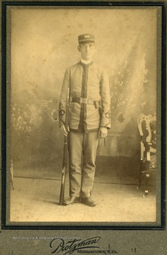Ellison was a student-cadet at West Virginia University and the oldest son of John Z. and Harriet D. Ellison of Monroe County.
