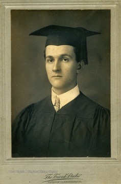 Frank Tuckwiller was a student at West Virginia University around the turn of the century. Inscribed on the back of the photograph is "Frank Tuckwiller-a University friend"