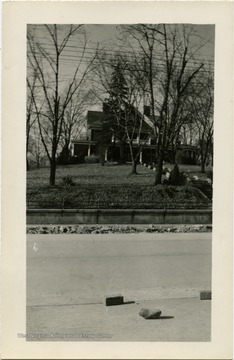 This is a photograph of the home of John R. Pendleton. It is located in Princeton, West Virginia in Mercer County. 