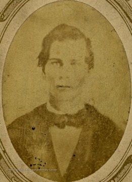 This is a cartes de visite portrait of a young man, identified as "George". 