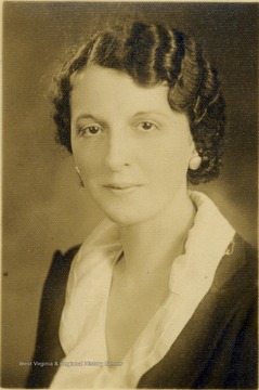 Daughter of Max and Anna Mathers, mother of George and Mike and a student at West Virginia University while raising her sons in the early 1930's.