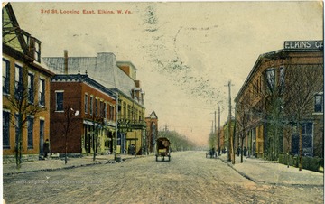 Colored postcard photograph. See back of the original image for correspondence. 