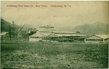 Post card photograph with information on the back, "Published by Pike News Company, Clarksburg, W. Va.".