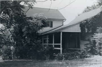 The house was constructed of logs in 1767. Thomas Lazzelle was the original owner. Information found on page 24 in "The influences of Nineteenth Century Architectural Styles on Morgantown Homes" by Clyda Paire Petitte. It is Figure 8 
