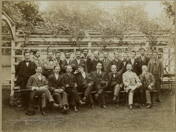 See back of the original photograph for correspondence attached.