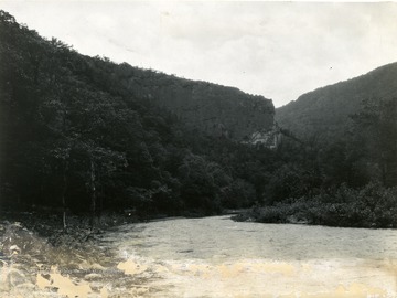 Lower Smoke Hole Section and the South Branch (of the Potomac) River.