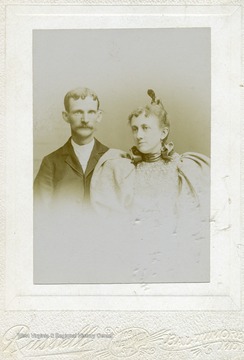 Portrait of Dr. and Mrs. J.W. Johnston.