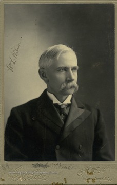 Wilson, a Confederate veteran and a Bourbon Democrat served one year as president of West Virginia University and several terms as a United States Congressman from West Virginia's eastern panhandle.