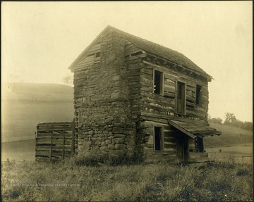 Located at Zoar on Dent's Run. Other information included with the photograph, "Presented to Lou Dent Frum by her father, Harry Dent, July 5th, 1939."