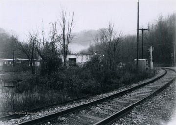 Train station where rebelling miners arrived on hijacked trains during the Battle of Blair Mountain.