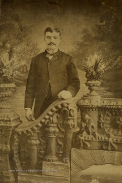 cabinet card image taken by noted artist, Thornton Barrette.