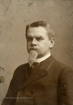 The Millers were kin to the Faulkner family. Photo only labeled "Faulkner" but is probably the father of John Faulkner.