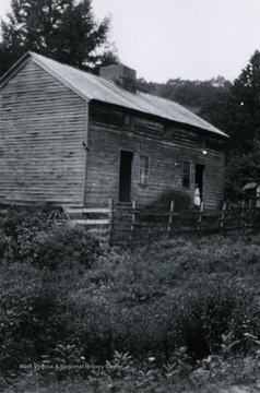 Possibly Jess and Lizzie Burnfield's log house.