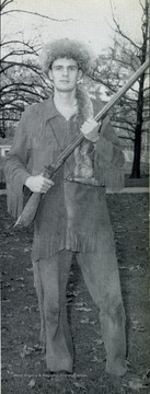 West Virginia University mascot for 1961 was Jerry Strum.