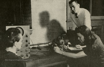 West Virginia University partnered with the Federal government to train selected military and non-military students for jobs requiring technical skills during World War II.