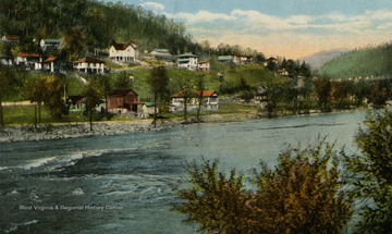 Color postcard photograph